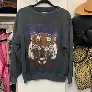 Anine Bing tiger sweater size S